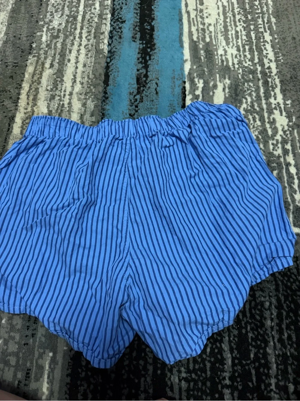 GAP Blue Striped Sleep Shorts